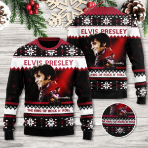 Elvis Presley Ugly Sweater - TANTN 9633