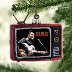 Elvis Presley Custom Shape 2-sided Acrylic Ornament – HOATT14076