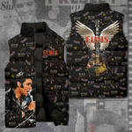 Elvis Presley 3D Sleeveless Down Jacket - TANTN 9127
