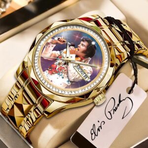 Elvis Presley Alloy Luxury Quartz Watch - HOATT14161