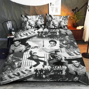 Elvis Presley 3-Piece Duvet Bedding Set - HOATT 1294