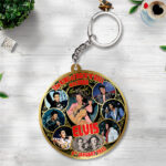 Elvis Presley Custom Shape 2-sided Keychain - TANTN17057
