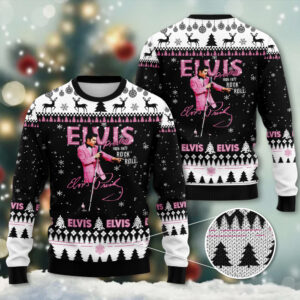 Elvis Presley Ugly Sweater - HOATT 4046