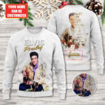 Personalized Elvis Presley Ugly Sweater - TANTN 9321