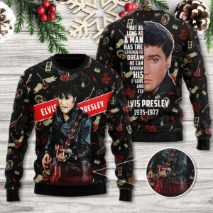 Elvis Presley Ugly Sweater - TANTN 9322