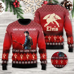 Elvis Presley Ugly Sweater - TANTN 9632