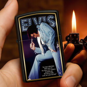Elvis Presley Zippo Lighter Case (No Insert) - HOATT13518