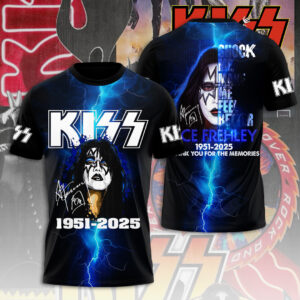 KISS x Ace Frehley 3D Apparel - GNENEW686