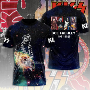 KISS x Ace Frehley 3D Apparel - GNENEW689