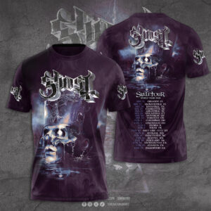 Ghost Band Tour 2026 3D Apparel - TANTN17914