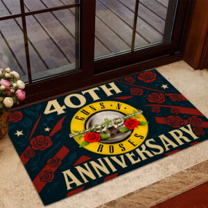 Guns N’ Roses 40th Anniversary Doormat - TANTN17864