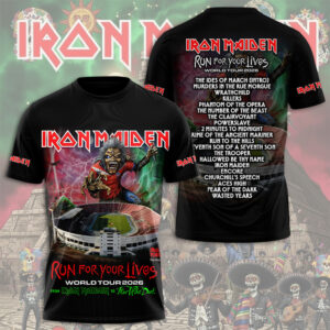 Iron Maiden 3D Apparel - TMTHU1282