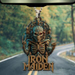 Iron Maiden Custom Shape 1-sided Acrylic Car Ornament – TMTHU1322