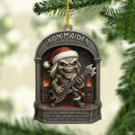 Iron Maiden 2025 Custom Shape 2-sided Acrylic Ornament – MAITM13524