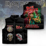 Iron Maiden 3D Sleeveless Down Jacket - TANTN17861
