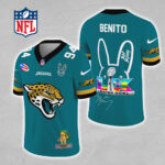 Jacksonville Jaguars x Bad Bunny 3D Football Jersey - MAITM13313
