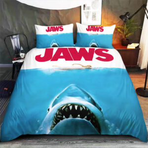 Jaws 3-Piece Duvet Bedding Set - MAITM 11059