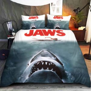 Jaws 3-Piece Duvet Bedding Set - MAITM 11125