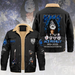 KISS x Ace Frehley 2D Cargo Fleece Jacket - HOATT14010