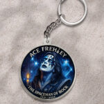 KISS x Ace Frehley Custom Shape 2-sided Keychain - HOATT13924