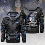 KISS x Ace Frehley 2D Leather Hooded Jacket - HOATT14108