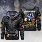 KISS x Ace Frehley 2D Leather Hooded Jacket – HOATT14110
