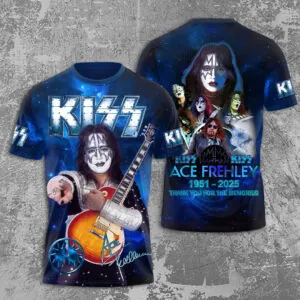 KISS x Ace Frehley 3D Apparel - MAITM13514