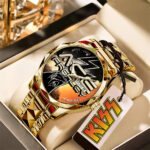KISS x Ace Frehley Alloy Luxury Quartz Watch - GNE4595