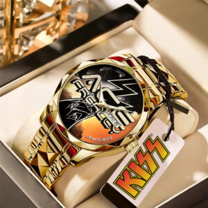 KISS x Ace Frehley Alloy Luxury Quartz Watch - GNE4595