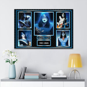 KISS x Ace Frehley Canvas With Inner Frame - HOATT13984