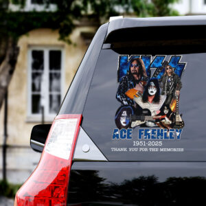 KISS x Ace Frehley 3D Car Sticker - HOATT13922