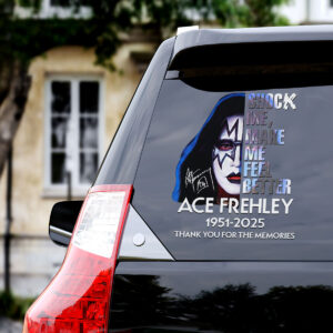 Kiss x Ace Frehley 3D Car Sticker - HOATT13996