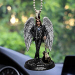 KISS x Ace Frehley Custom shape 2-sided Acrylic Car Ornament - MAITM13494