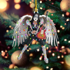KISS x Ace Frehley Custom Shape 2-sided Acrylic Ornament – MAITM13506