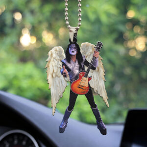 KISS x Ace Frehley Custom shape 2-sided Acrylic Car Ornament - MAITM13530