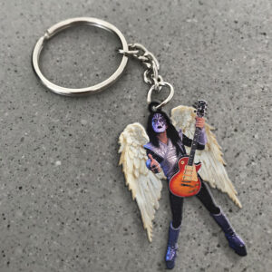 KISS x Ace Frehley Custom Shape 2-sided Keychain - MAITM13531