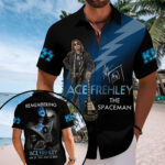 KISS x Ace Frehley Short Sleeve Button-Down Shirt - MAITM13463