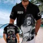 KISS x Ace Frehley Short Sleeve Button-Down Shirt - MAITM13474