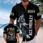 KISS x Ace Frehley Short Sleeve Button-Down Shirt - MAITM13499