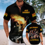 KISS x Ace Frehley Short Sleeve Button-Down Shirt - MAITM13525