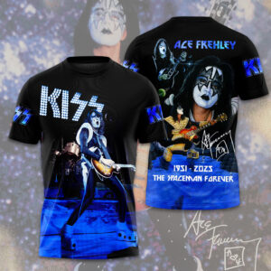 KISS x Ace Frehley 3D Apparel - HOATT13933
