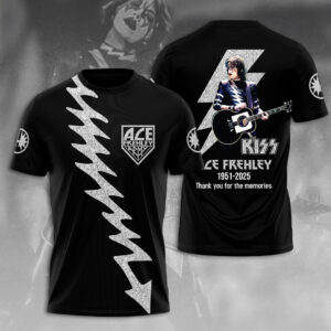 KISS x Ace Frehley 3D Apparel - HOATT13977