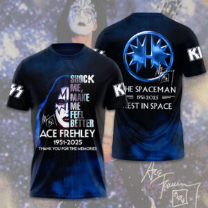 KISS x Ace Frehley 3D Apparel - HOATT13995