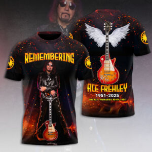 KISS x Ace Frehley 3D Apparel - HOATT14094