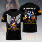 KISS x Ace Frehley 3D Apparel - HOATT14111