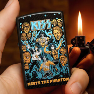 KISS Zippo Lighter Case (No Insert) - TMTHU1681