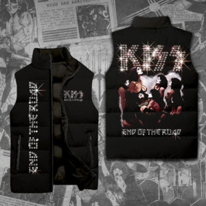 KISS 3D Sleeveless Down Jacket - TANTN 3532