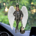 KISS x Ace Frehley Custom shape 2-sided Acrylic Car Ornament - TMTHU1554