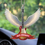 KISS x Ace Frehley Custom shape 2-sided Acrylic Car Ornament - TMTHU1618