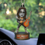 KISS x Ace Frehley Custom shape 2-sided Acrylic Car Ornament – TMTHU1553